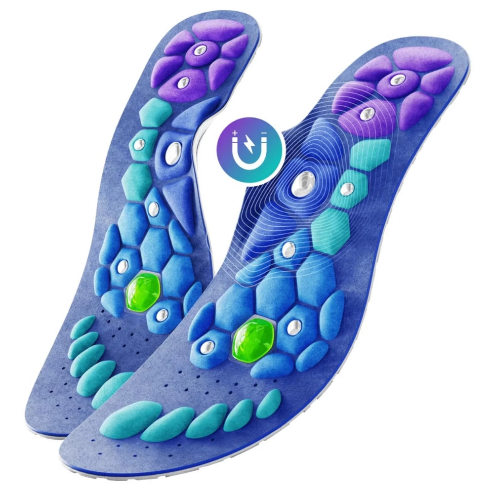 Magnetic Therapy Sports Insoles for Foot Massage Weight Loss and Health